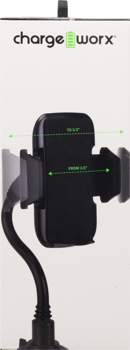 slide 8 of 10, Chargeworx Universal Cupholder Car Mount 1 ea, 1 ea