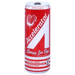 Accelerator Zero Sugar Cherry Ice Pop Energy Drink 12 fl oz