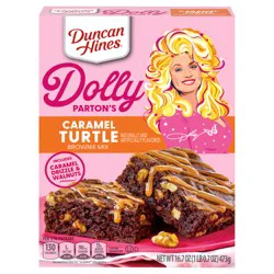 Duncan Hines Brownie Mix, Caramel Turtle Flavored, 16.7 oz.