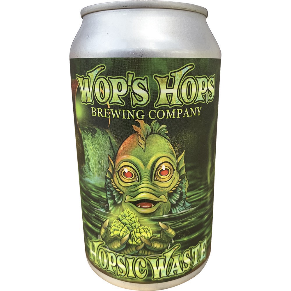slide 1 of 1, Wop's Hops Hopsic Waste Hazy Wheat, 6 ct