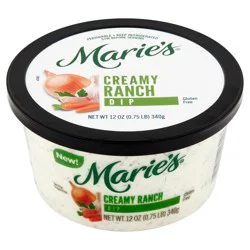 Marie's Creamy Ranch Dip