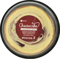 Se Grocers Straw Cheesecake