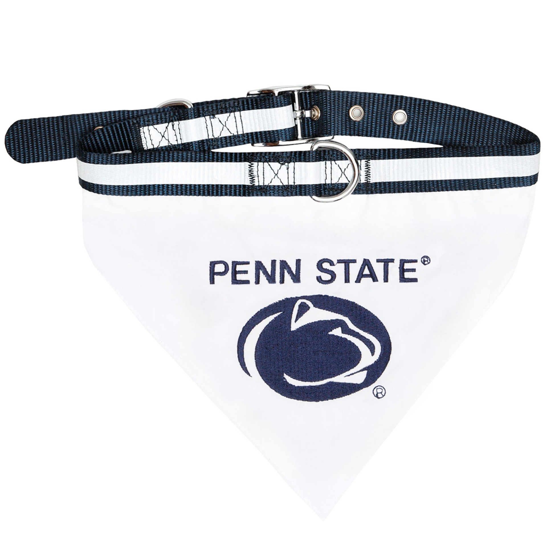 slide 1 of 1, Pets First Penn State Nittany Lions Collar Bandana, SM