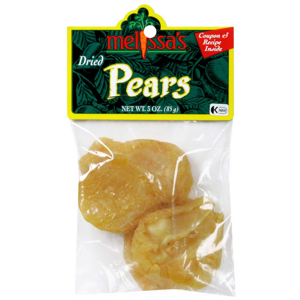 slide 1 of 1, Melissa's Dried Pears, 1 ct
