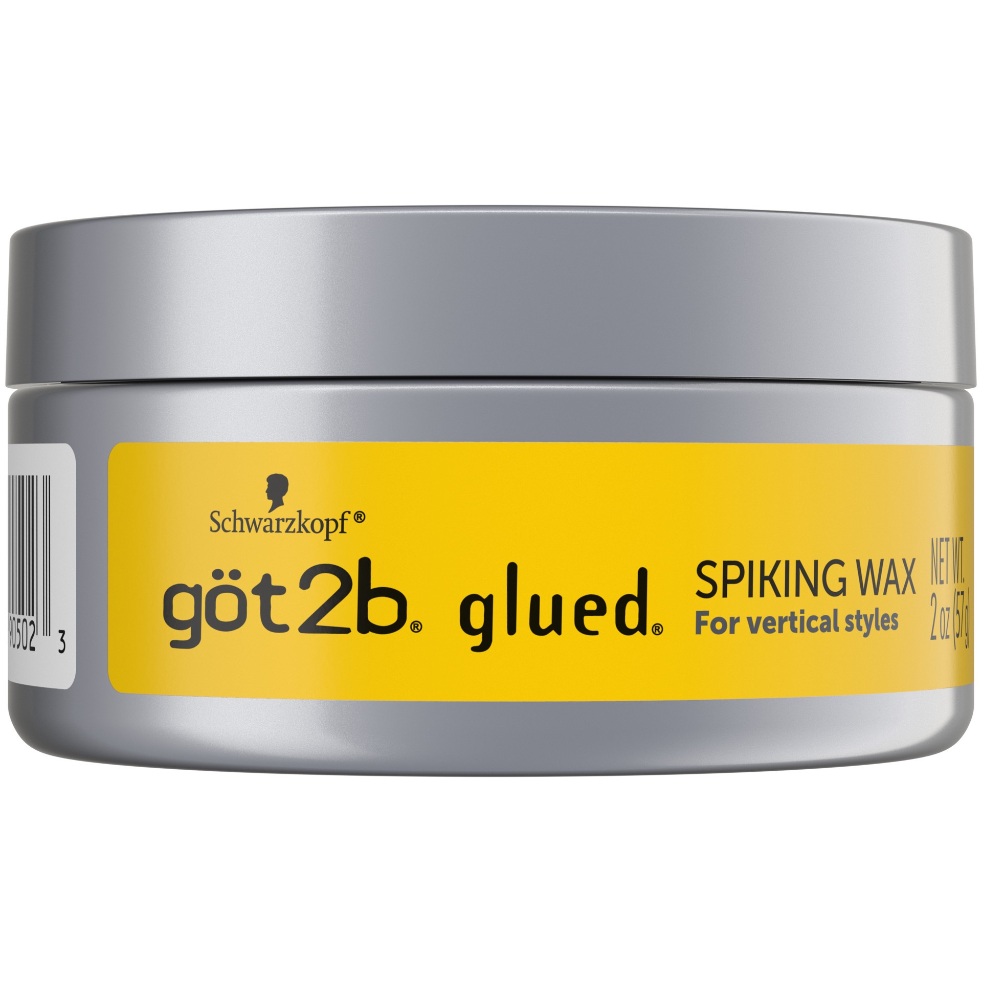 slide 3 of 5, göt2b Glued Spiking Hair Wax, Fierce Holding Power, 2 oz, 2 oz