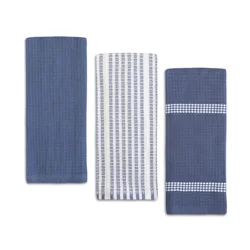 Utility Waffle Kt 3pk Blue