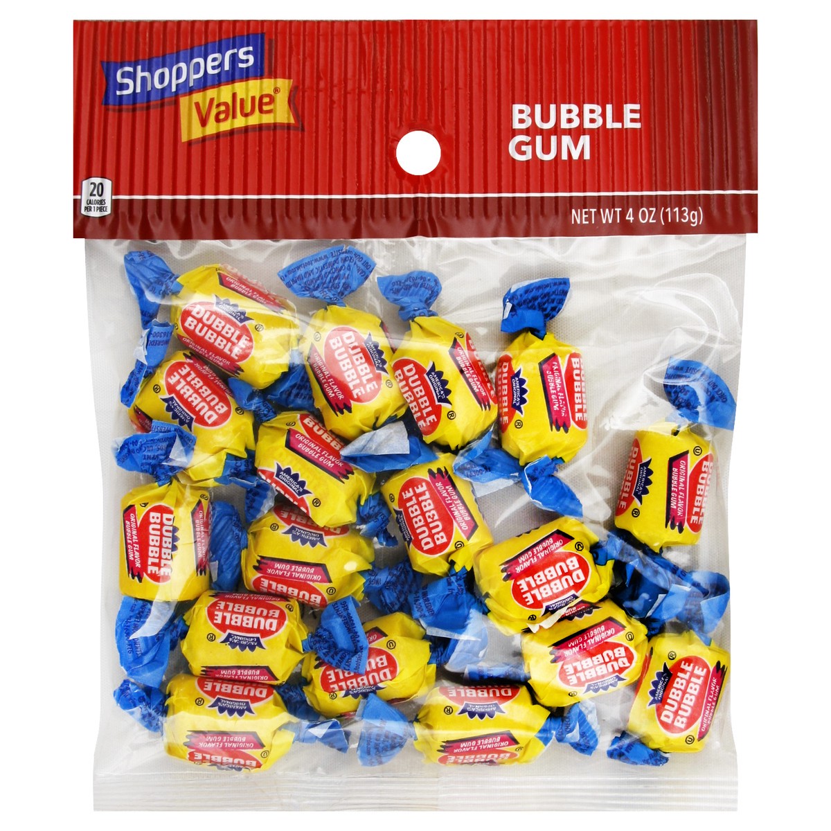 slide 6 of 7, Shoppers Value Bubble Gum Candy, 4 oz