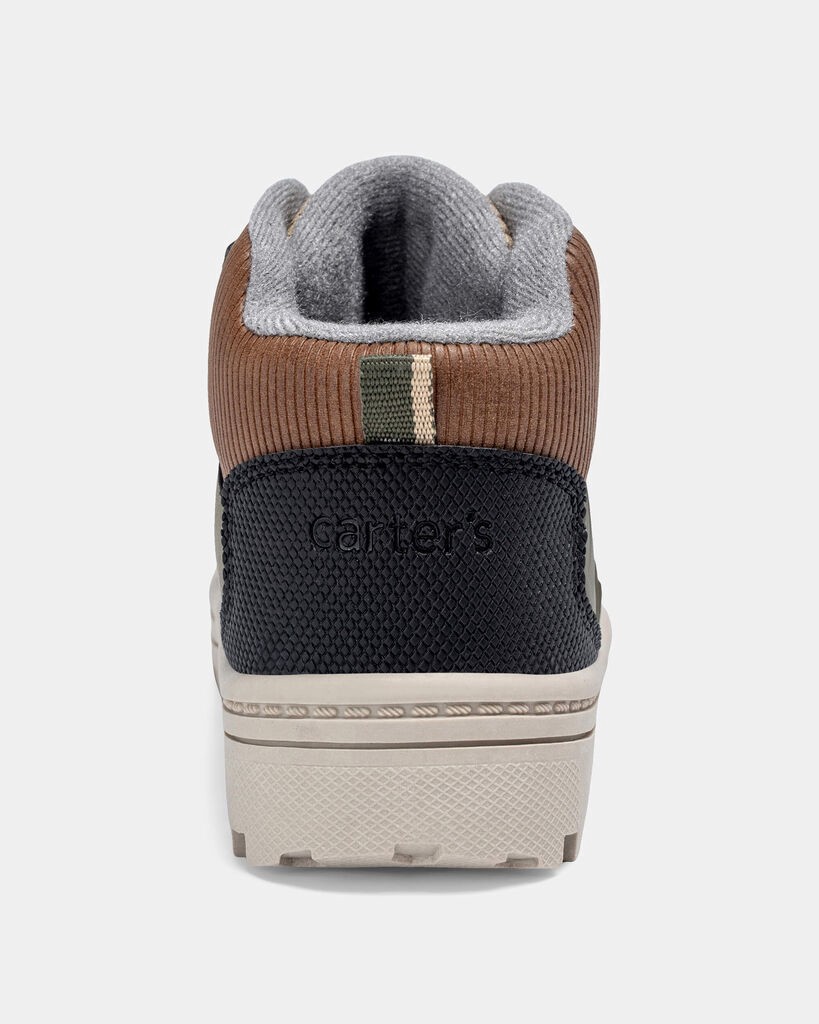 slide 2 of 6, Carter's Carters Toddler Boy Ankle Boots - Olive Olive 8, 1 ct