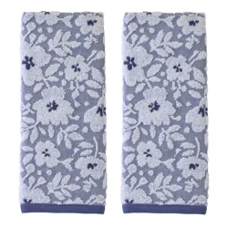 Skl Home Floral Jacq 2pc Hand St-Twilight
