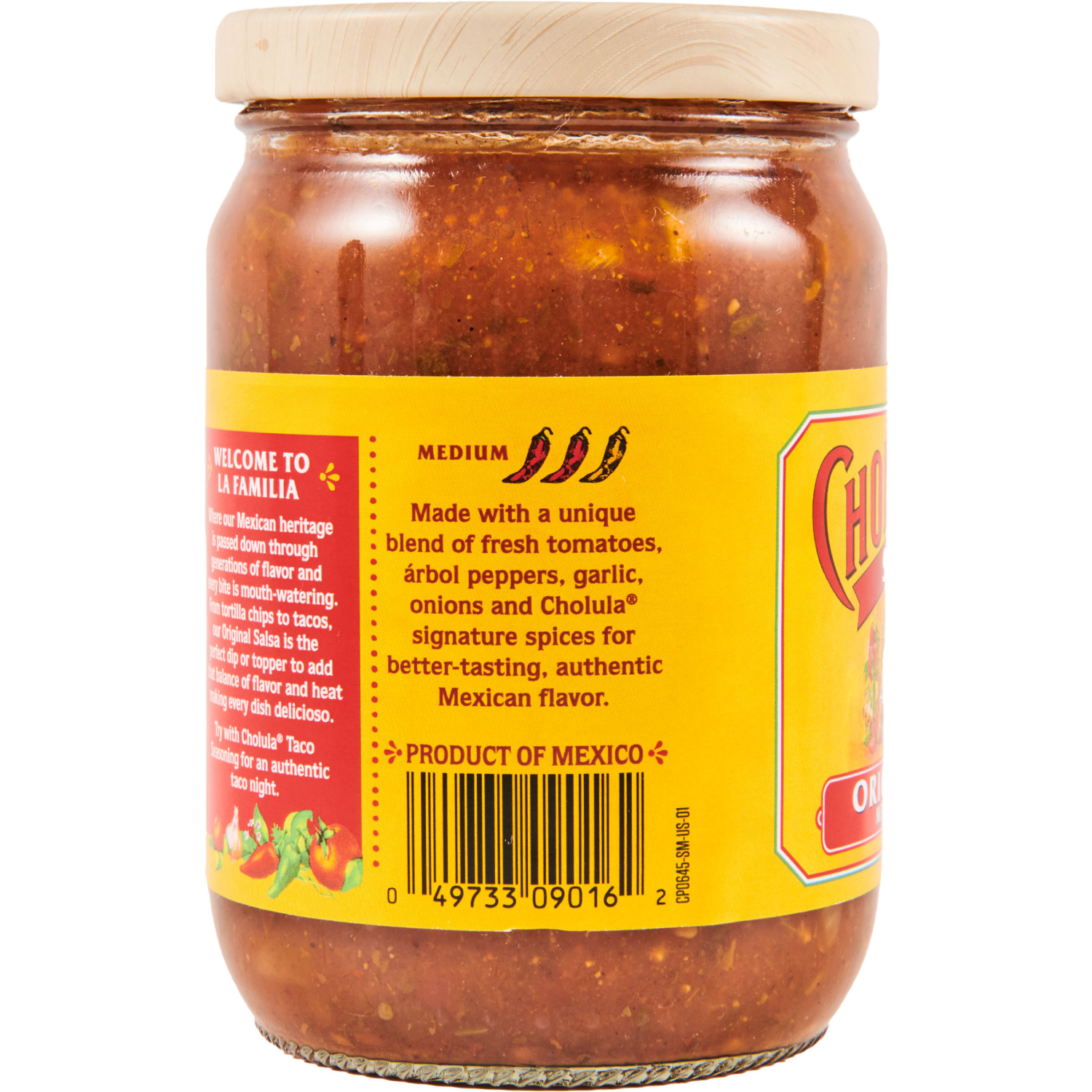 slide 4 of 7, Cholula Original Salsa, 12 oz, 12 oz
