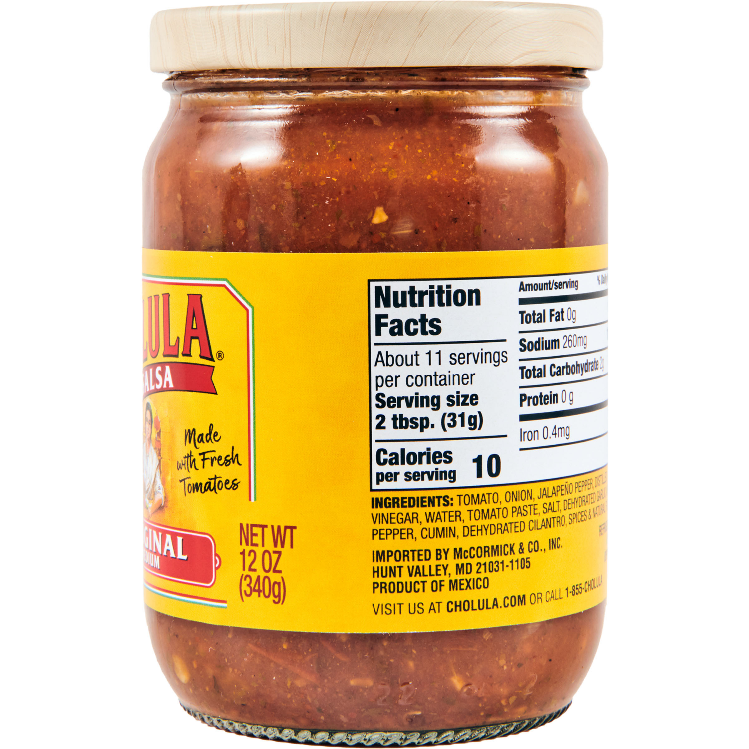 slide 5 of 7, Cholula Original Salsa, 12 oz, 12 oz