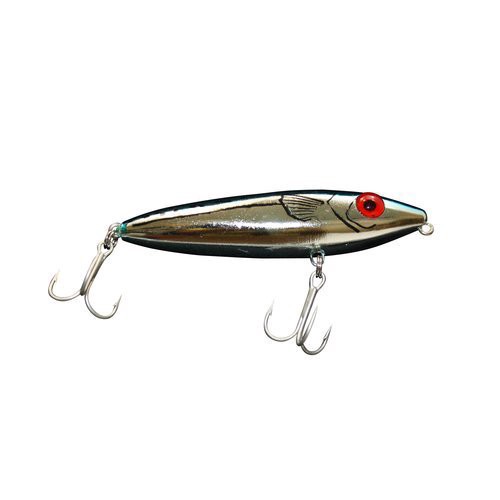 slide 1 of 1, MirrOlure Blue Back/Chrome Body 4 Inch She Dog Lure, 1 ct