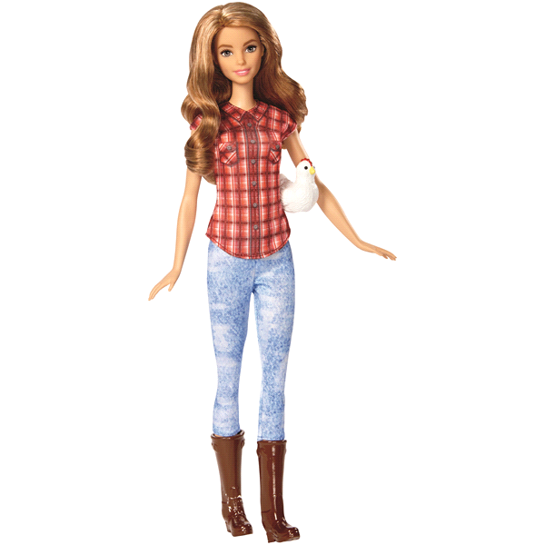 slide 1 of 1, Mattel Barbie Farmer Doll, 1 ct