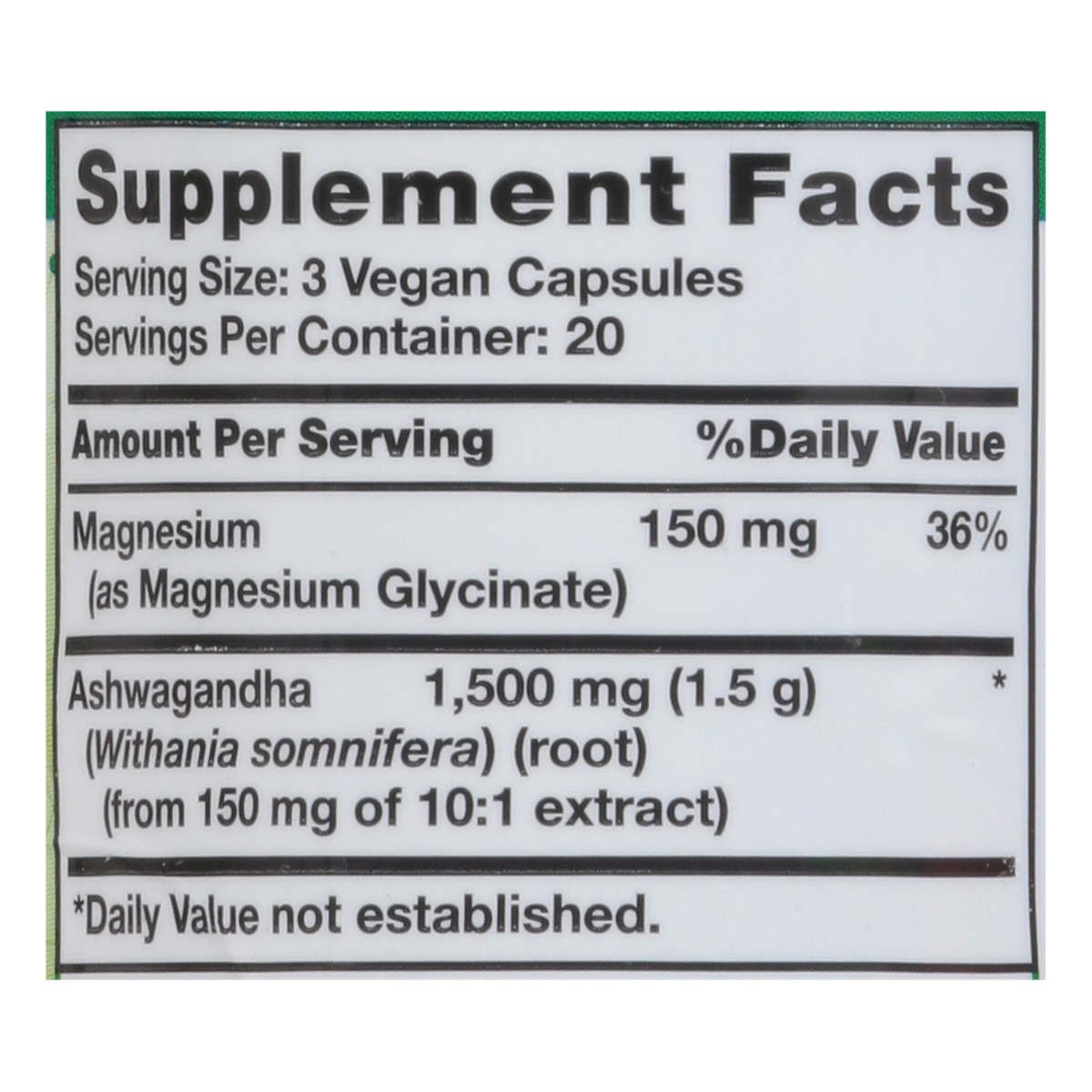 slide 11 of 14, Nature's Truth Magnesium Glycinate + Ashwagandha Vegetable Capsules, 60 ct