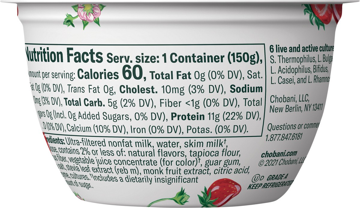 slide 2 of 5, Chobani Yogurt, 5.3 oz