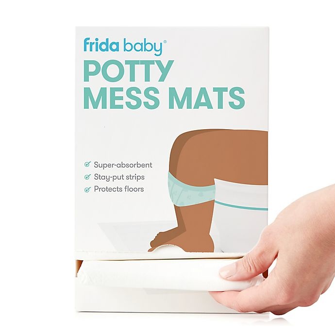 slide 6 of 8, Fridababy Potty Mess Mats, 1 ct