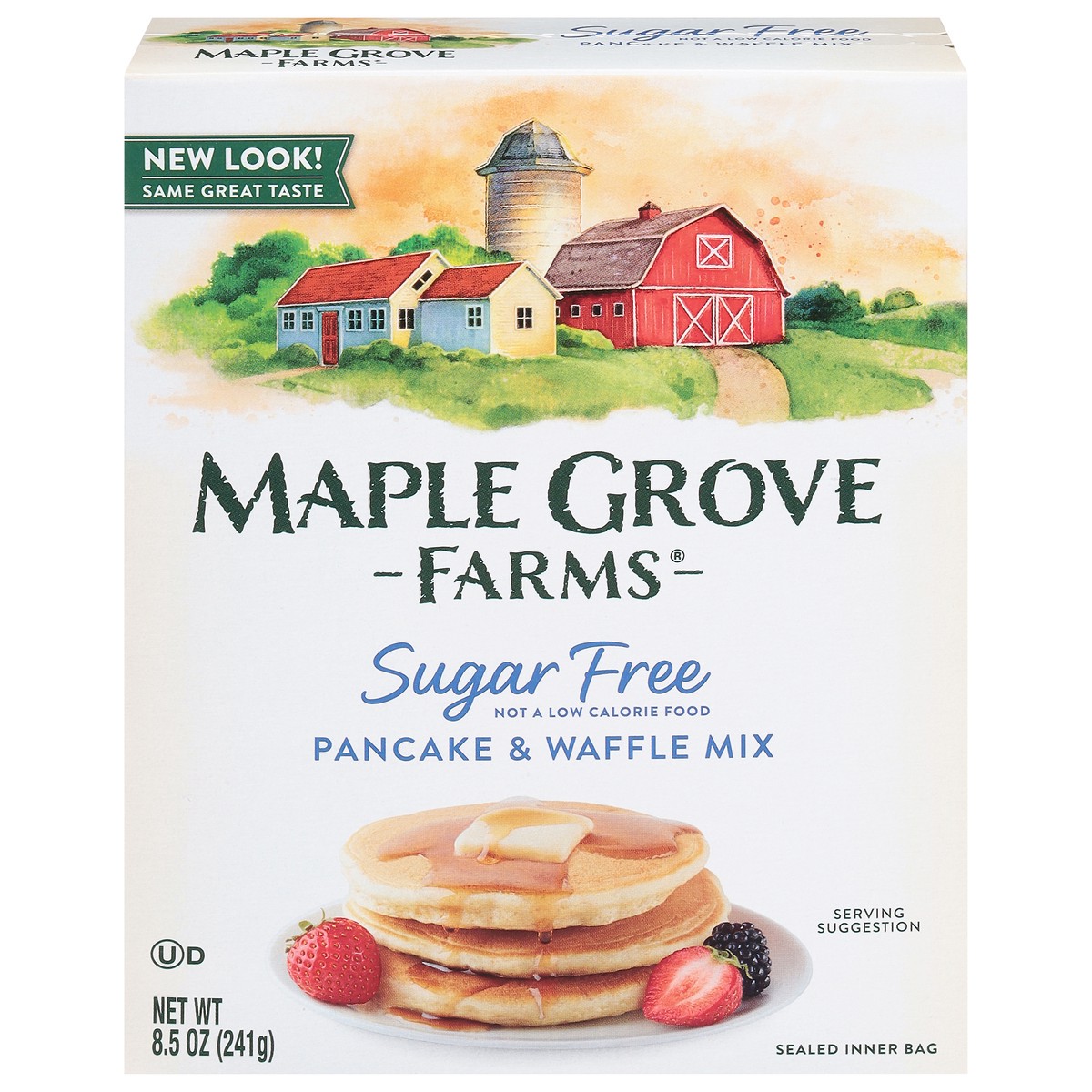 slide 1 of 8, Maple Grove Farms Sugar Free Pancake & Waffle Mix 8.5 oz, 8.5 oz