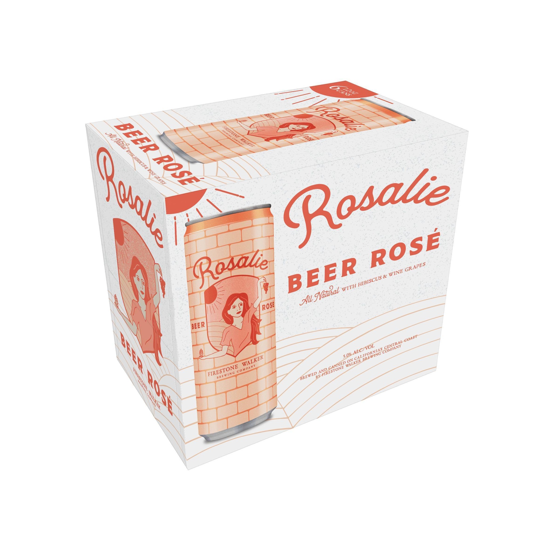 slide 1 of 1, Firestone Walker Rosalie, 6 ct; 12 oz