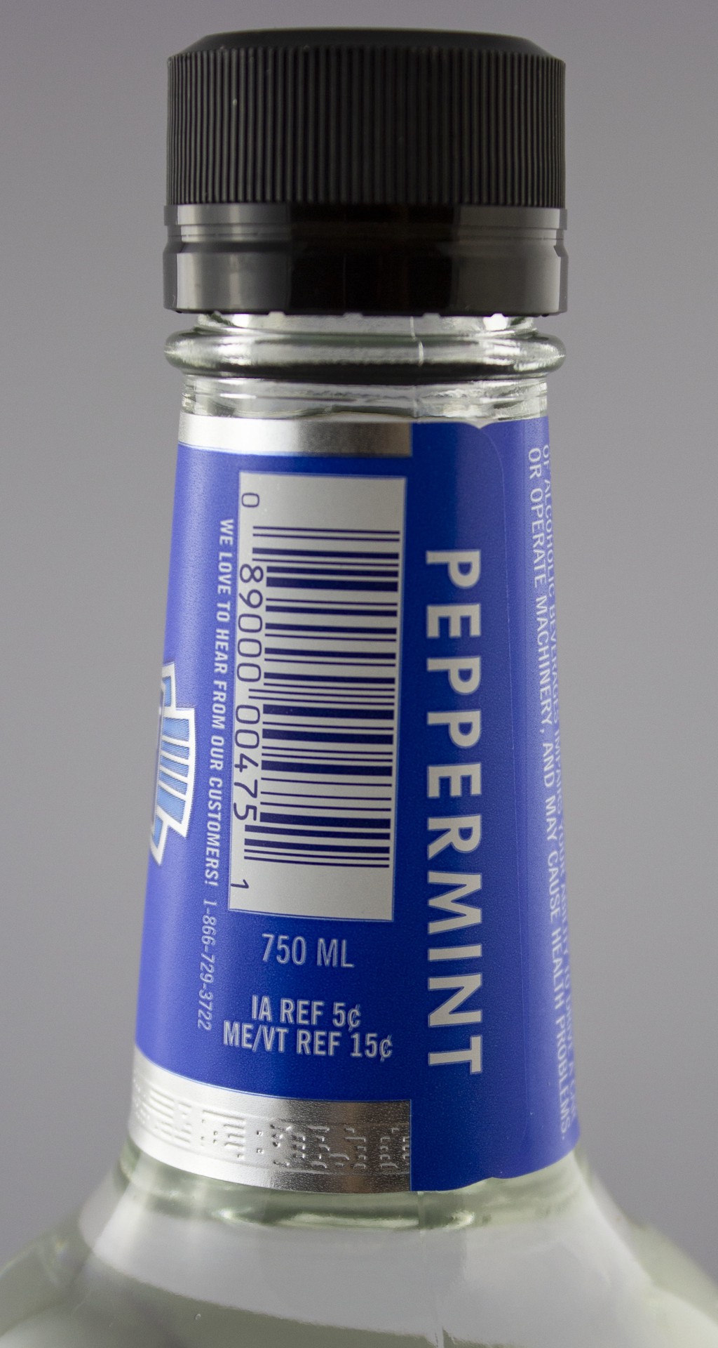 slide 2 of 2, Mr. Boston Peppermint Schnapps Liqueur 1l 30 Proof, 1 liter