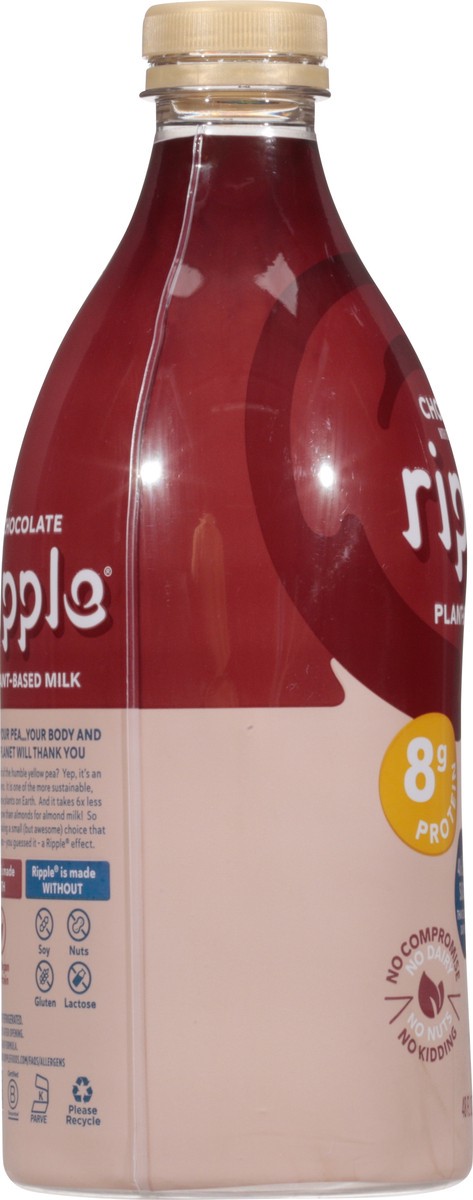 slide 7 of 9, Ripple Dairy-Free Plant-Based Chocolate Milk 48 fl oz, 48 oz