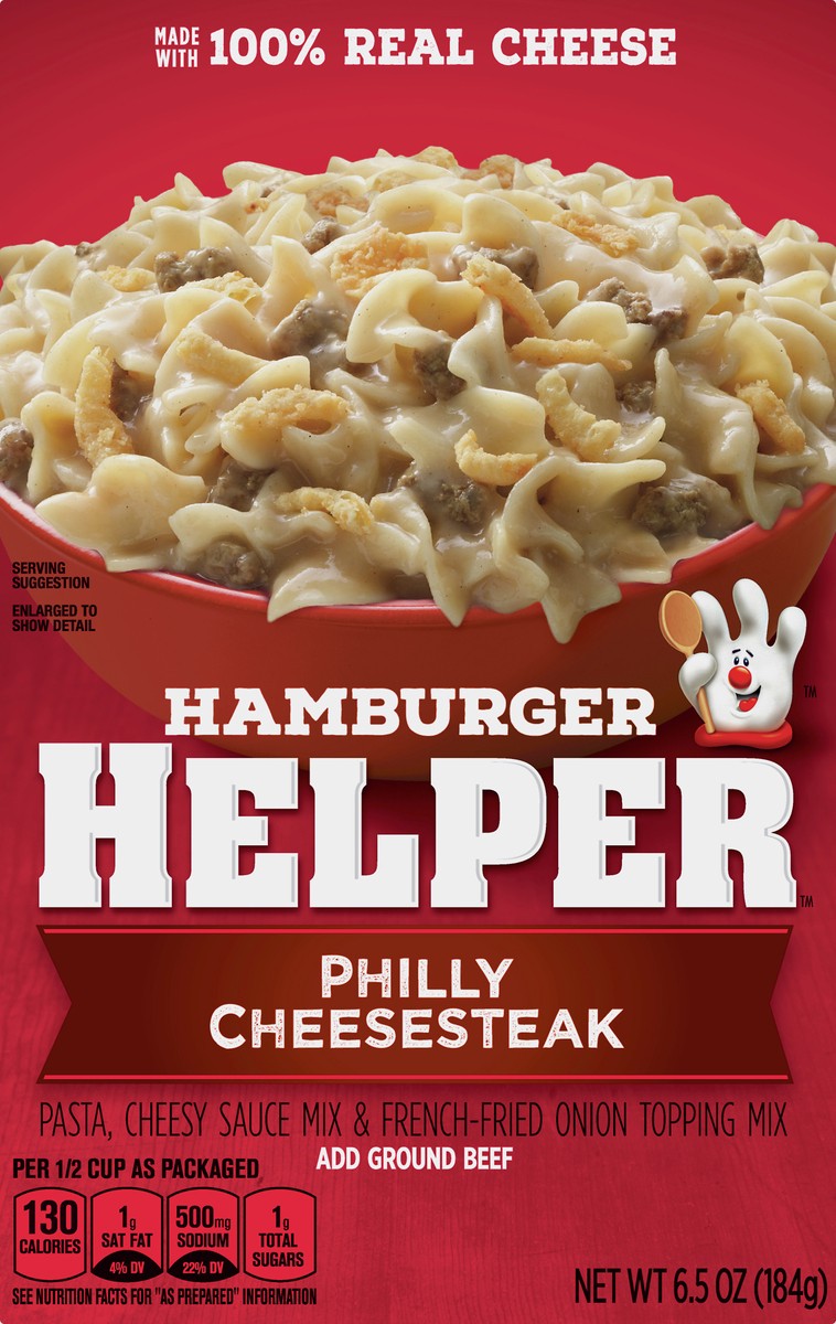 slide 2 of 12, Hamburger Helper Philly Chsestk Hamburger Helper, 7.1 oz