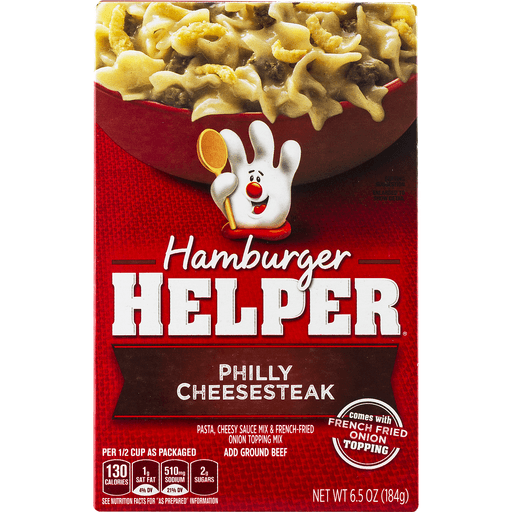 slide 4 of 9, Hamburger Helper Philly Cheesesteak  , 6.5 oz