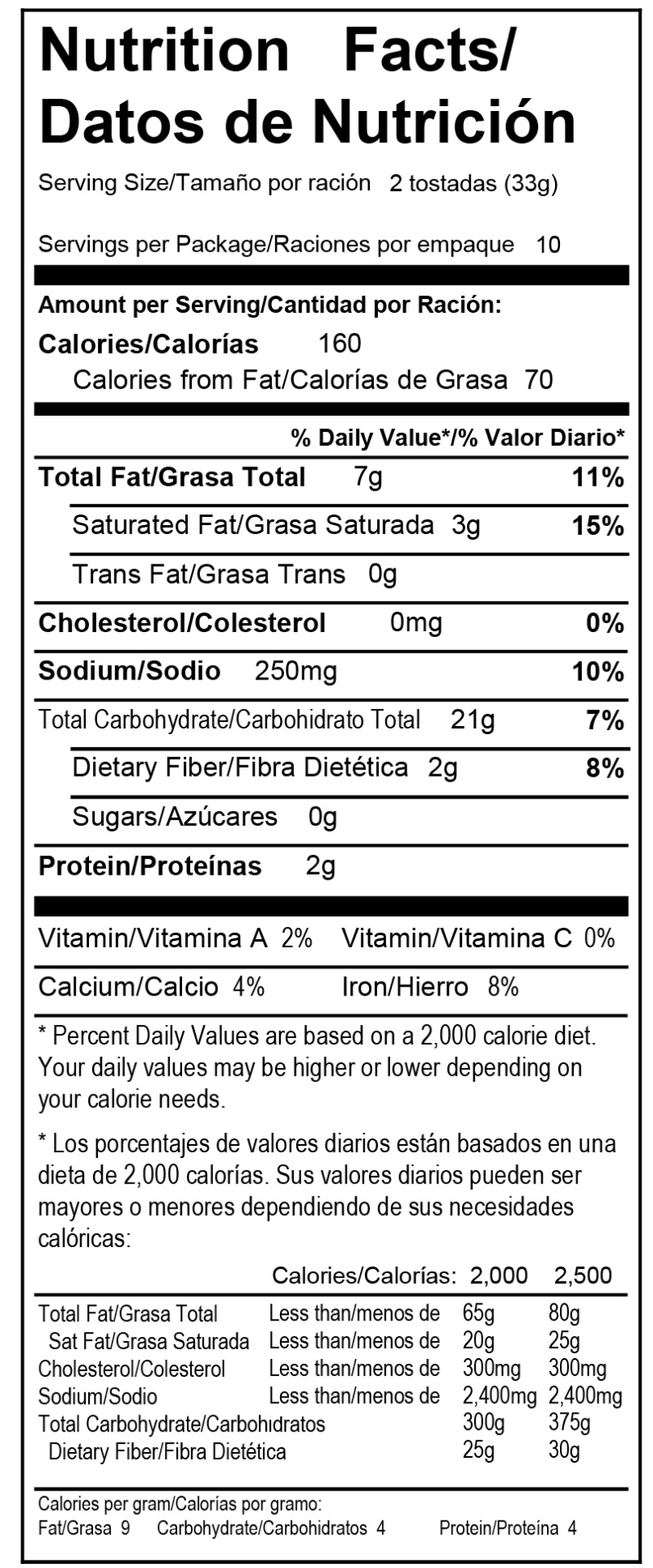 slide 2 of 3, Calidad Tostada Casera, 11.64 oz