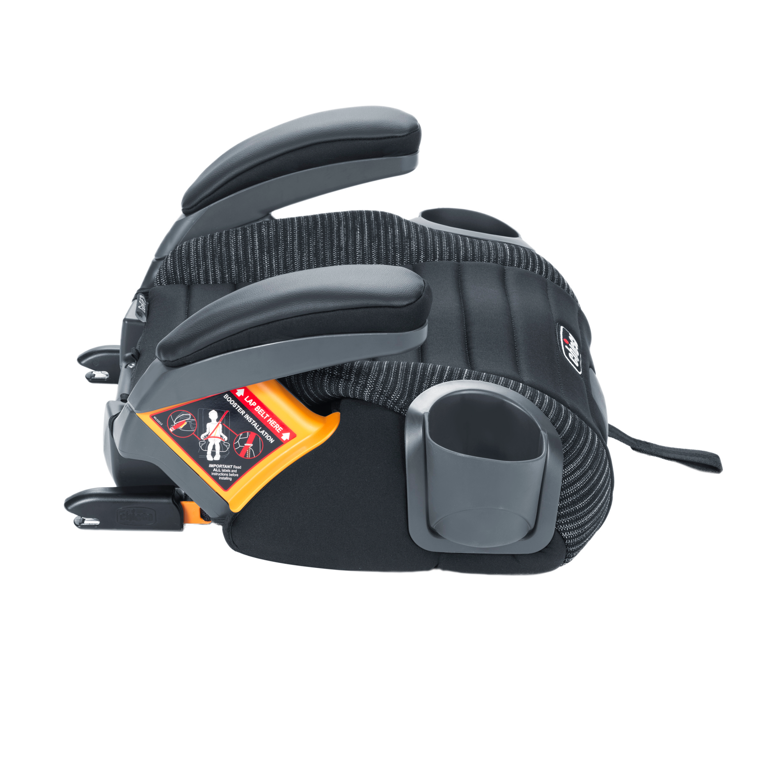 slide 4 of 4, Chicco GoFit ClearTex Plus Backless Booster Car Seat - Static., 1 ct