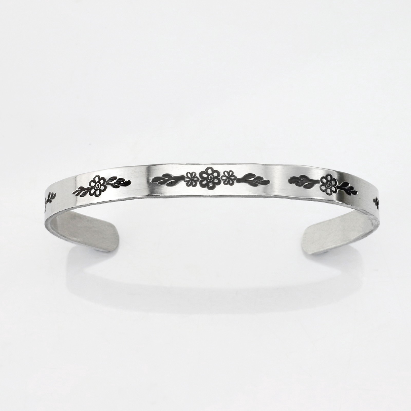 slide 2 of 5, Impressart Aluminum Blank Bracelets, 0.25 in x 6 in