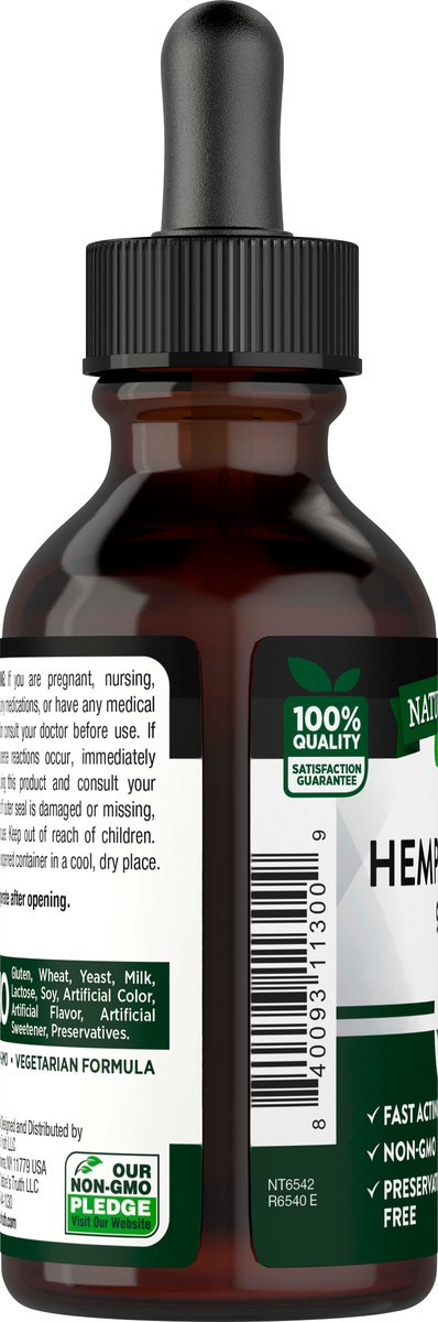 slide 5 of 5, Nature's Truth Natures Truth Hemp Seed Oil, 2 oz