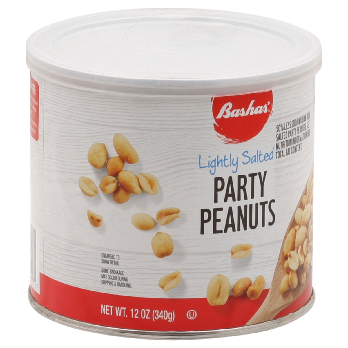 slide 7 of 13, Bashas Party Peanuts Ls, 12 oz