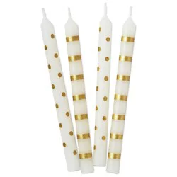 Hallmark Birthday Candles (Polka Dot and Stripe)