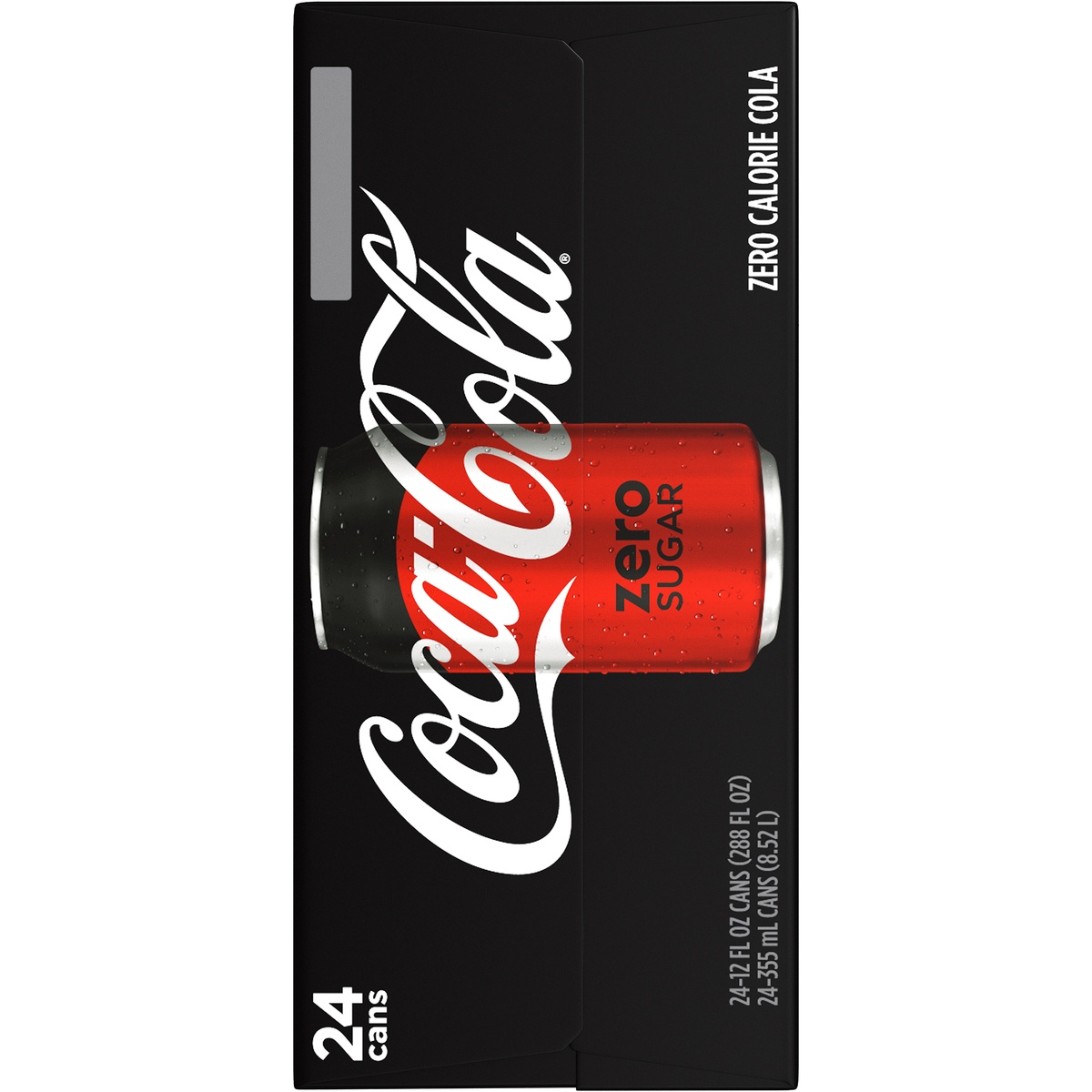 slide 6 of 10, Coca-Cola Zero Soda, 24 ct; 12 fl oz