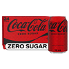 slide 8 of 13, Coca-Cola Coke Zero Sugar Diet Soda Soft Drink, 12 fl oz, 24 Pack, 24 ct; 12 oz