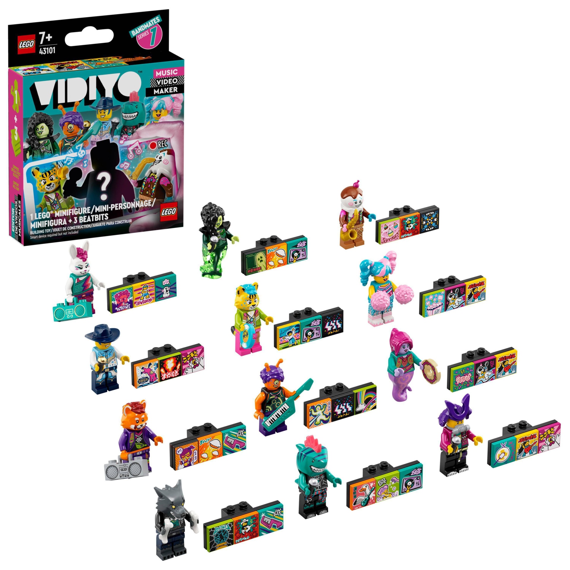 slide 1 of 4, LEGO VIDIYO Bandmates Building Toy 43101, 1 ct