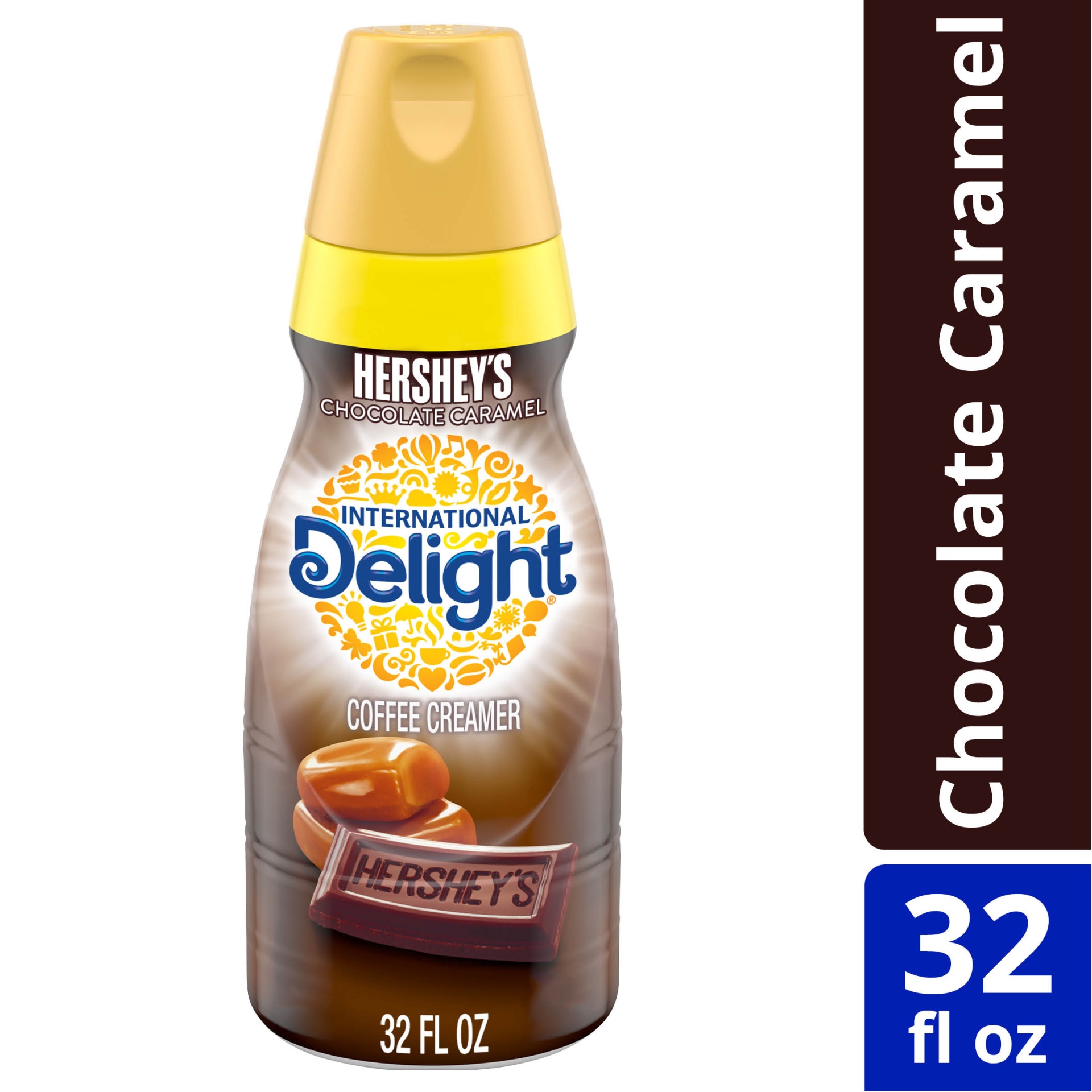 International Delight HERSHEY’S Chocolate Caramel Coffee Creamer 32 fl