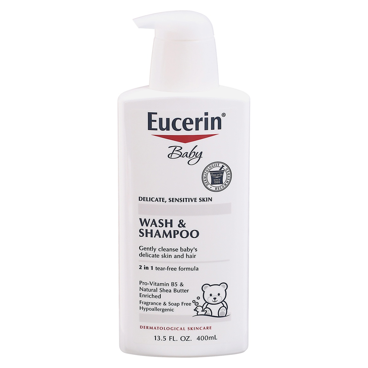 slide 1 of 7, Eucerin Baby Wash & Shampoo, 13.5 fl oz