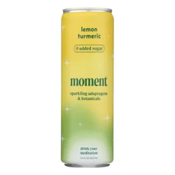 Moment Lemon Turmeric Sparkling Botanical Water