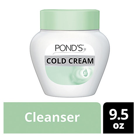 slide 1 of 1, Ponds Facial Cleanser Cold Cream Deep Moisturizing, 9.5 oz