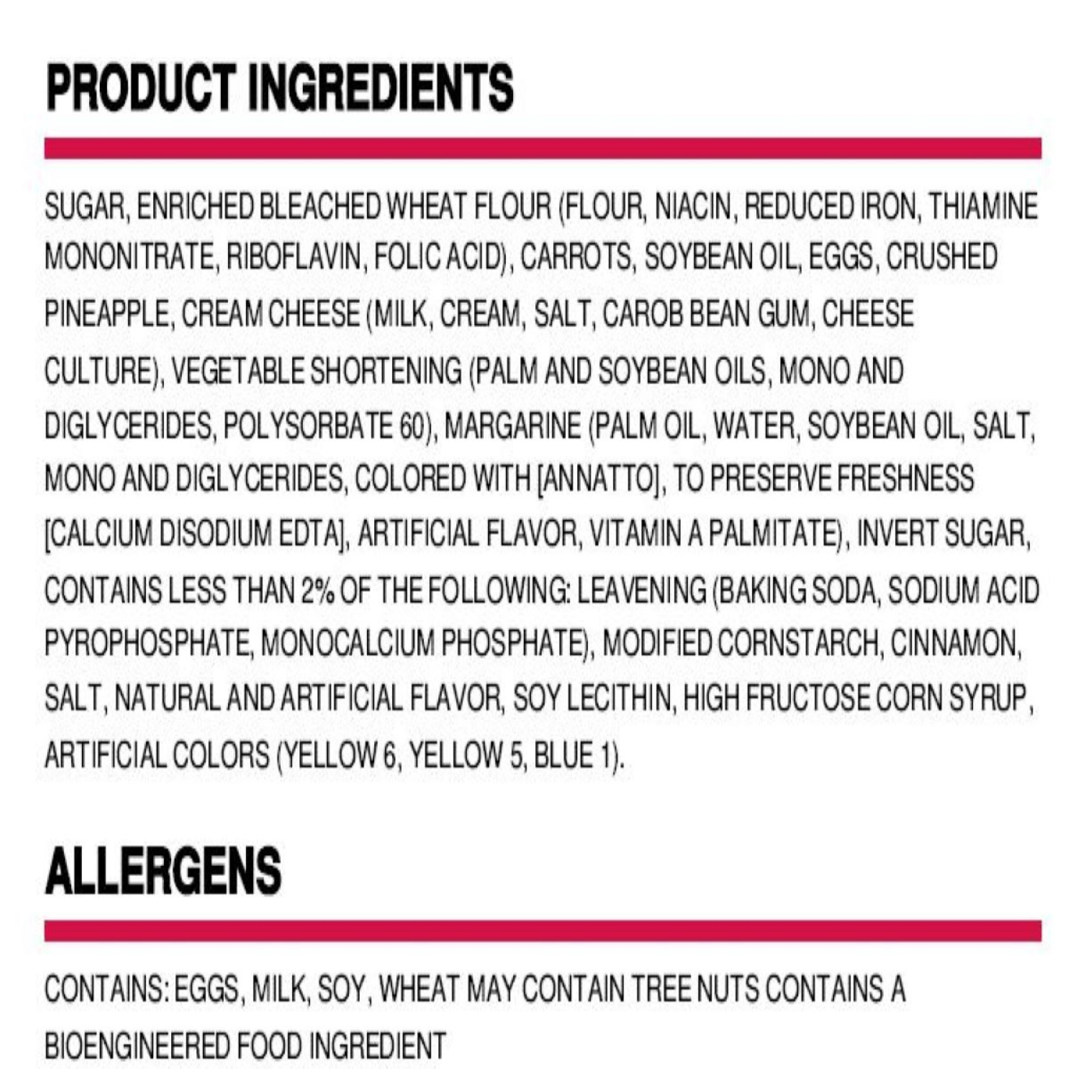 slide 2 of 3, Our Specialty Treat Shop™ Carrot Cake With Cream Cheese Icing Cake Square, 0.18 kg