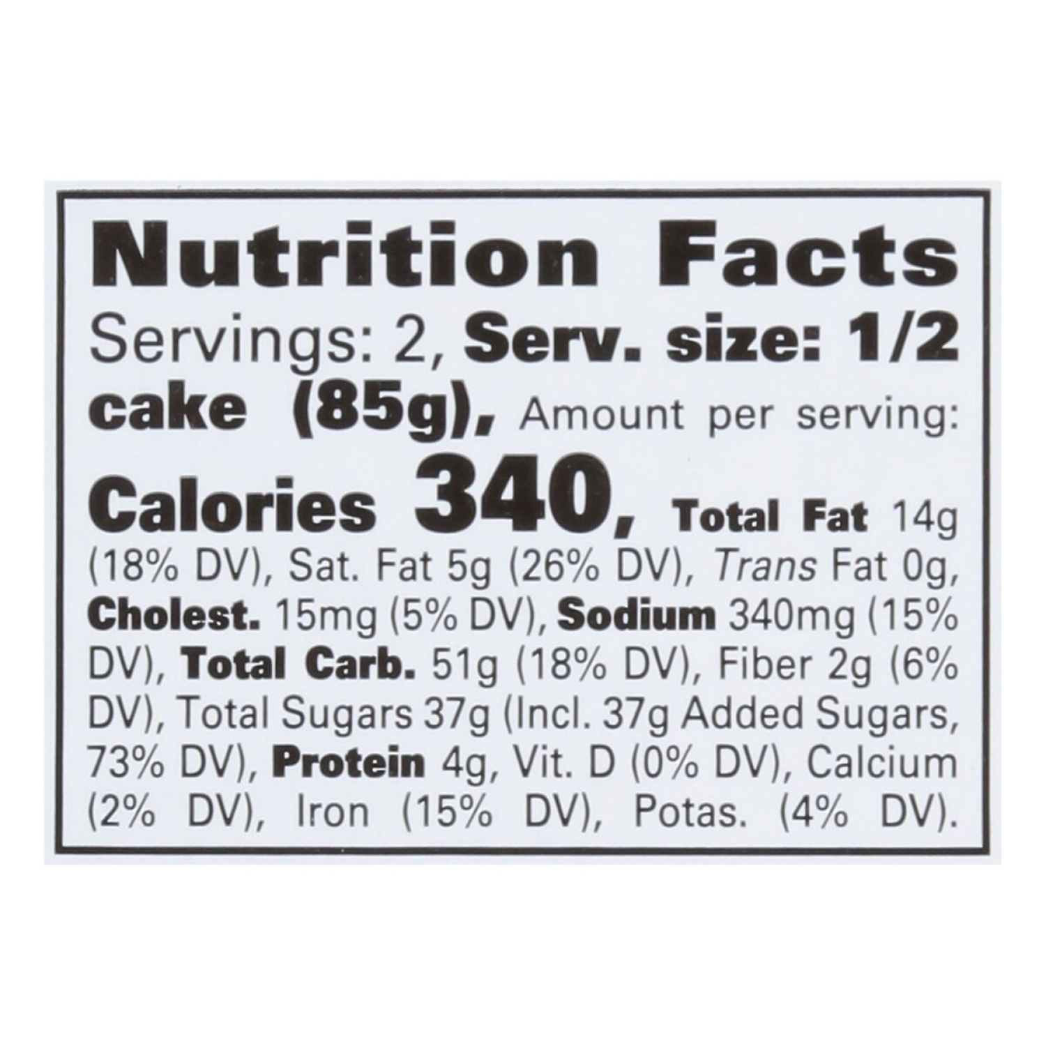 slide 2 of 5, Our Specialty Treat Shop™ Chocolate Cake With Chocolate Icing Cake Square Natura, 6 oz