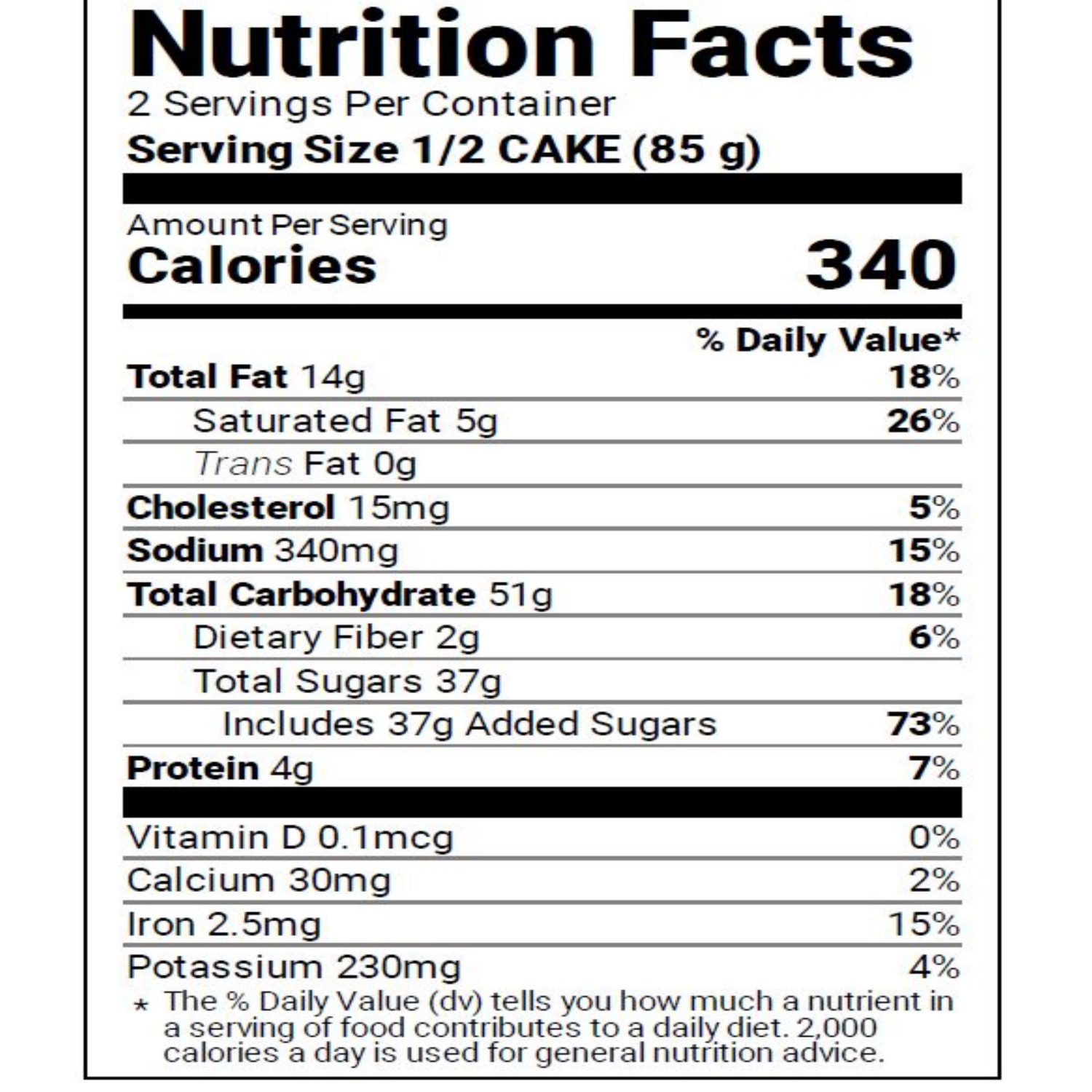 slide 4 of 5, Our Specialty Treat Shop™ Chocolate Cake With Chocolate Icing Cake Square Natura, 6 oz