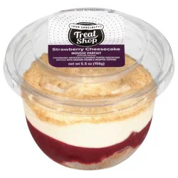 Our Specialty Treat Shop Strawberry Cheesecake Mousse Parfait 5.5 Oz