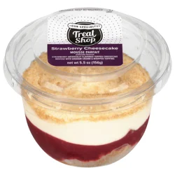 Our Specialty Treat Shop Strawberry Cheesecake Mousse Parfait 5.5 Oz