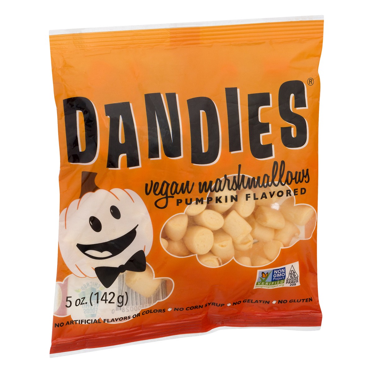 slide 13 of 13, Dandies Vegan Pumpkin Marshmallows 5 oz, 5 oz