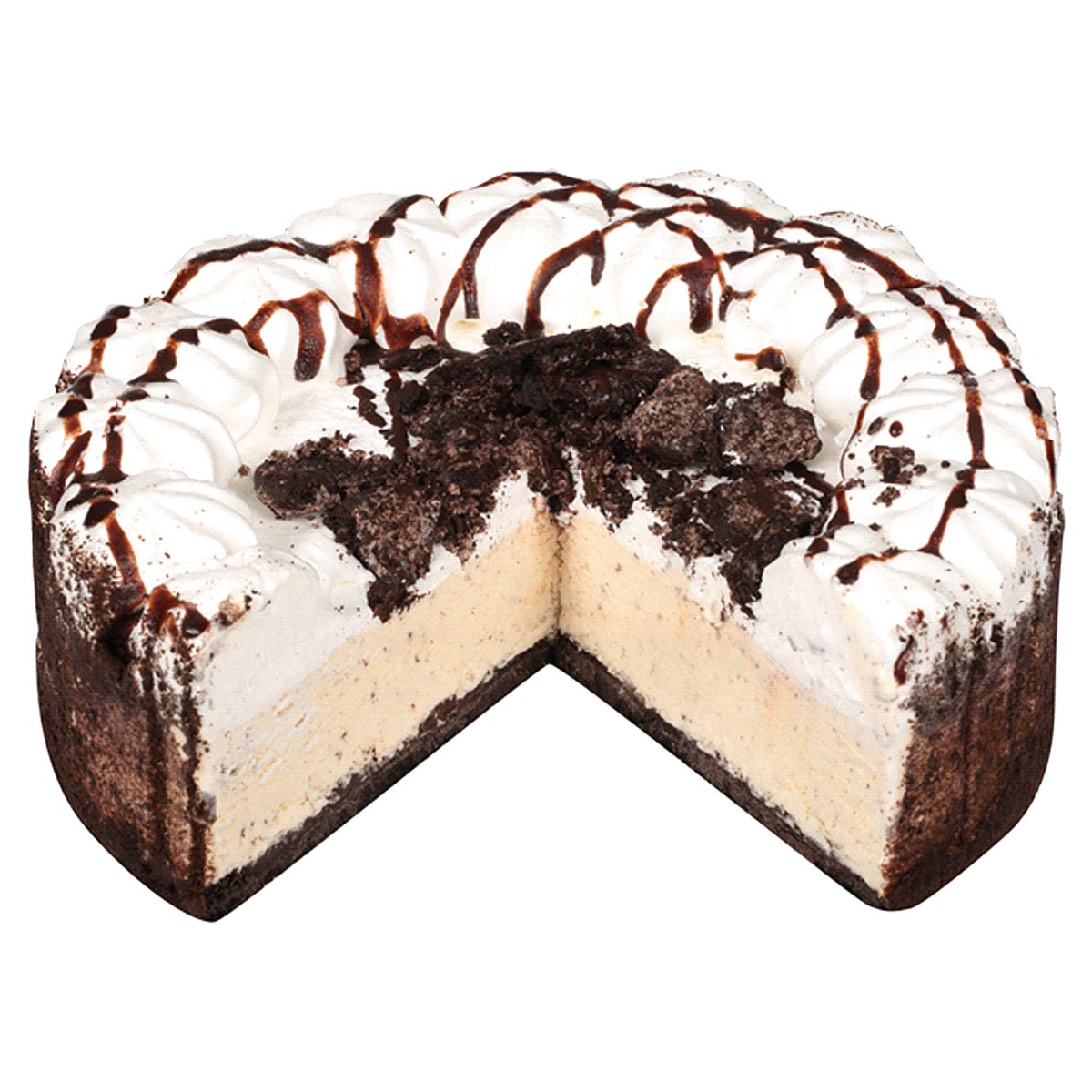 slide 5 of 17, Jon Donaire Ice Cream Cake, Cookies & Cream, 36 oz, 8", 36 oz