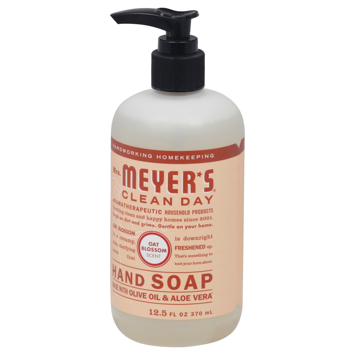 slide 7 of 11, Mrs. Meyer's Clean Day Oat Blossom Scent Hand Soap 12.5 fl oz, 12.5 fl oz