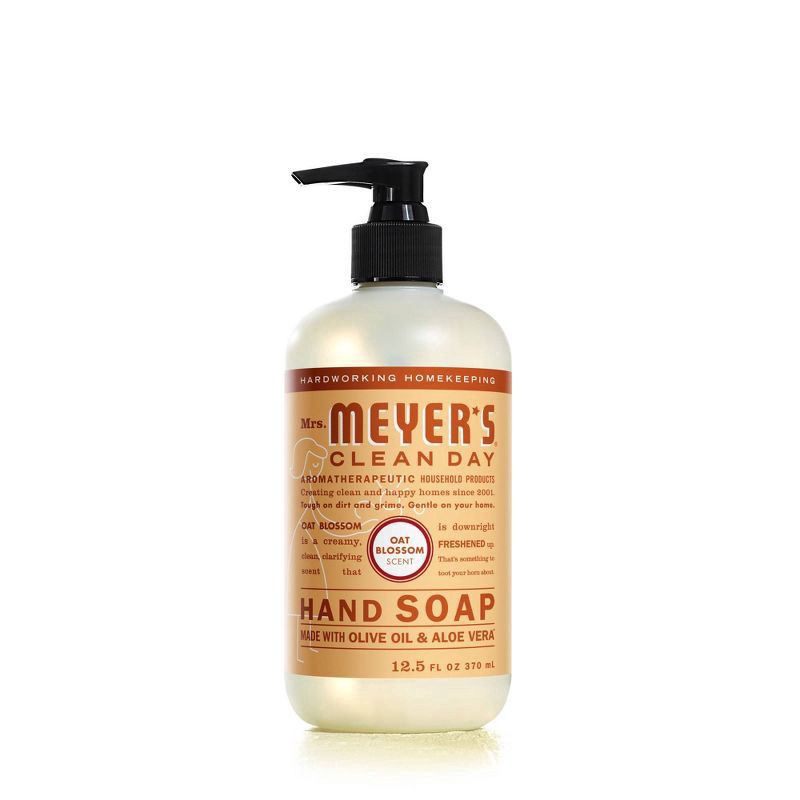 slide 1 of 11, Mrs. Meyer's Clean Day Oat Blossom Scent Hand Soap 12.5 fl oz, 12.5 fl oz