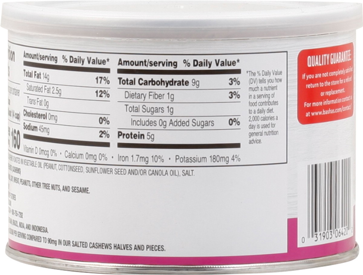 slide 7 of 13, Bashas Cshws Pc Hlvs Lt Salt, 8 oz
