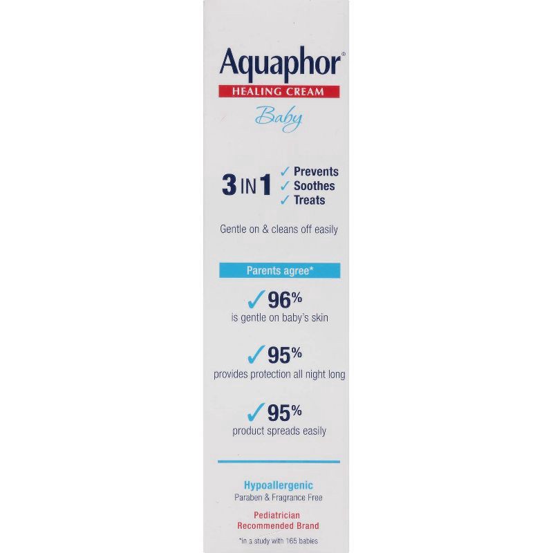 slide 5 of 6, Aquaphor Baby 3 in 1 Diaper Rash Cream 3.5 oz, 3.5 oz